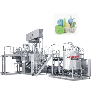 Cosmetic Mixing Equipment Emulsifying Machine Butter Cream Ointment Processing Homogenizer Emulsifying Vacuum Mixer