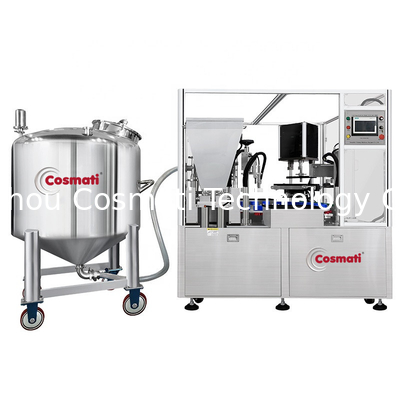 Lotion Face Cream Filling Capping Machine Liquid Detergent Shampoo Bottle Filler for Daily Cosmetic Production Line