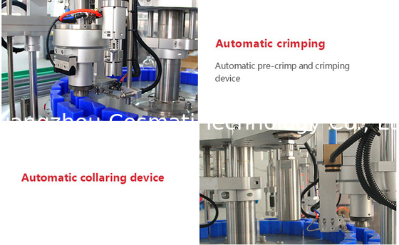 Automatic hot sauce small bottle essential oil filling and capping machine