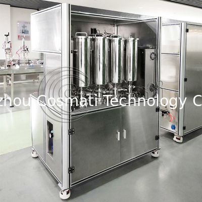 4 heads/6 heads Automatic Gouache Latte multi-color isolation cream pearl pattern filling machine