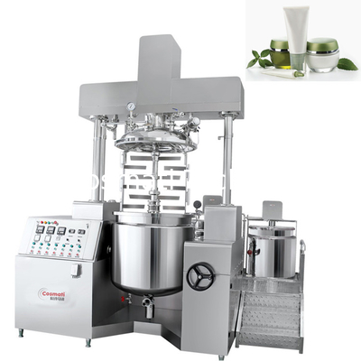 Wholesale nature essence body cream lotion toothpaste making vacuum emulsifying machine