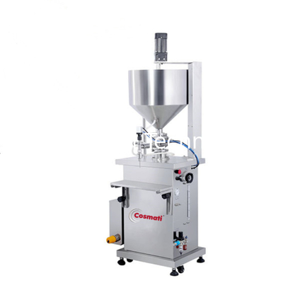 Semi-automatic honey oil shampoo lotion water juice gel hand sanitizer bottle liquid filling machine