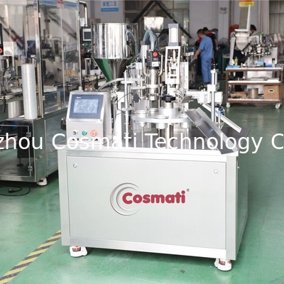 Automatic Tube Filling And Sealing Machine For Inner Heating Type Toothpaste for cosmetic