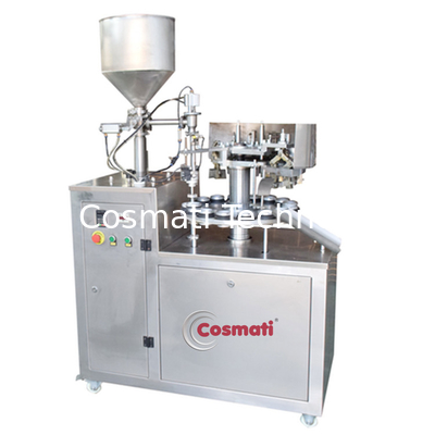 Automatic Tube Filling And Sealing Machine For Inner Heating Type Toothpaste for cosmetic