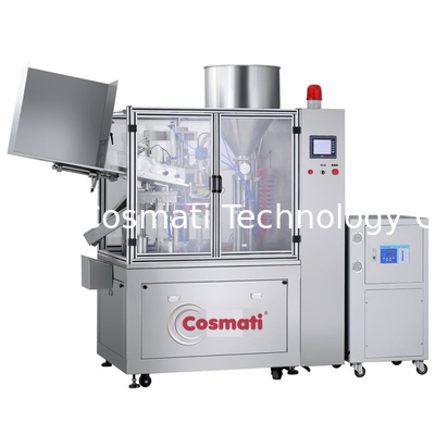 Automatic Tube Filling And Sealing Machine For Inner Heating Type Toothpaste for cosmetic