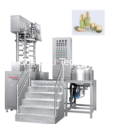 200L cosmetic cream emulsifying mixer emulsifier equipment