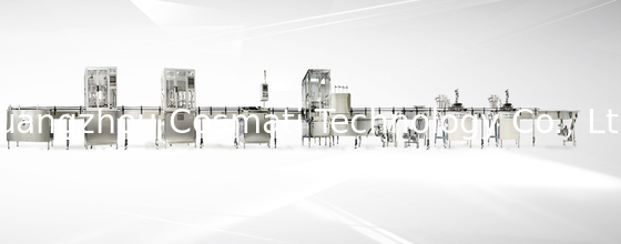 Automatic body spray aerosol can filling machinery