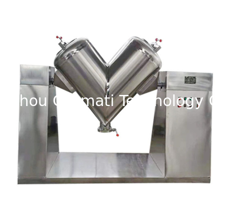High Efficiency V Type Mixer dry powder mixing machine for pharma food and chemical factory chemical mixing equipment