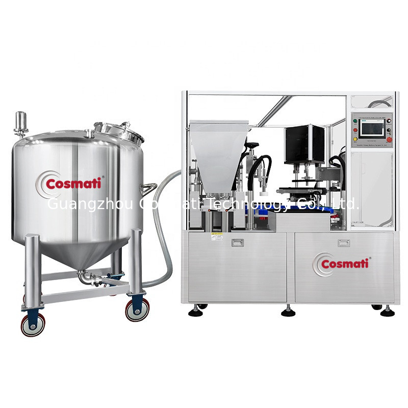 Lotion Face Cream Filling Capping Machine Liquid Detergent Shampoo Bottle Filler for Daily Cosmetic Production Line