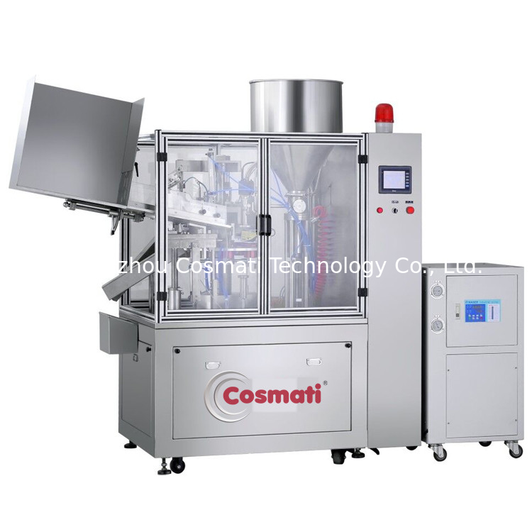 Automatic Tube Filling And Sealing Machine For Inner Heating Type Toothpaste for cosmetic
